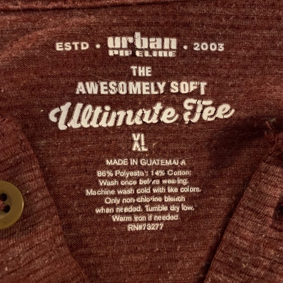 Red Longsleeve Shirt - Picture 2 of 2